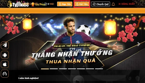 Lưu ý khi thực hiện theo hướng dẫn rút tiền typhu88