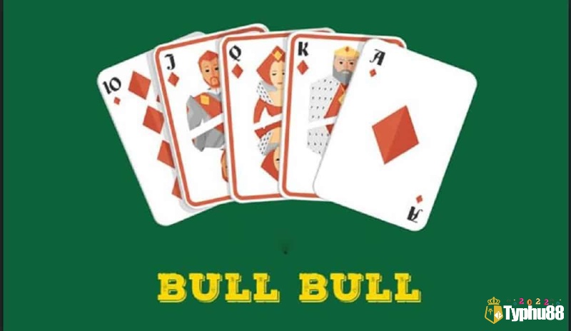 Bull Bull game bài sử dụng bộ bài Tây 52 lá