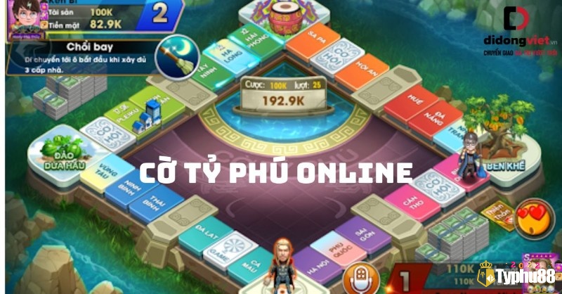 Game cờ tỷ phú online đem đến nhiều tính năng thú vị hấp dẫn người chơi