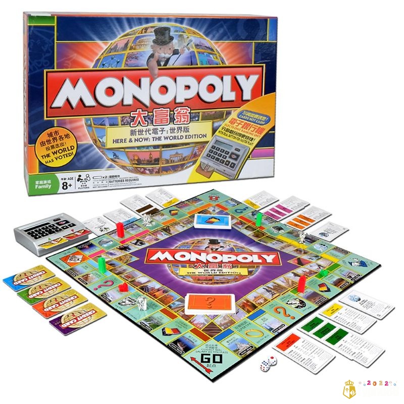 Ảnh cờ tỷ phú bản Monopoly: Here and Now Edition