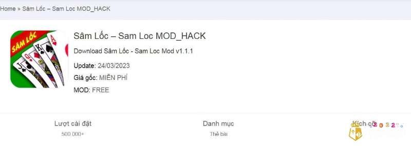 Cách Hack sâm lốc trên Facebook - Hack Sâm Online trên Facebook Mod v1.1.1