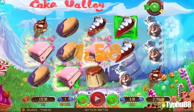 Cách chơi Cake Valley đơn giản, bạn tự quay hoặc sử dụng chế độ AutoPlay