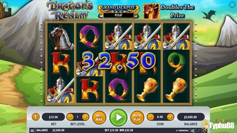 Chi tiết tựa slot game hấp dẫn Dragon's Realm