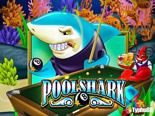 Pool Shark với các biểu tượng tươi sáng và vui nhộn dưới đáy biển