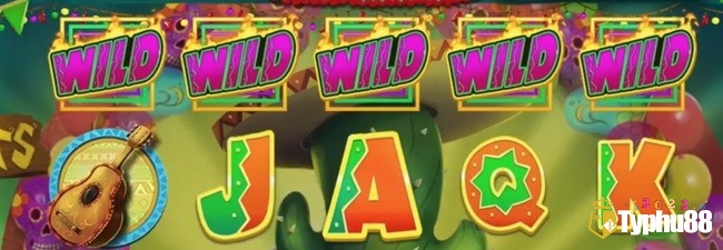 5 Wild trên dòng thanh toán mang lại số tiền thưởng tối đa x2.500 lần cược