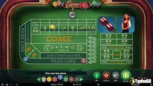 Craps: Game slot tung xúc xắc ảo trên bàn phổ biến