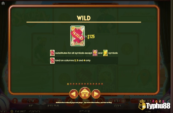 Biểu tượng hoang dã của Scopa slot hay xuất hiện trên những cuộn 2, 3 và 4