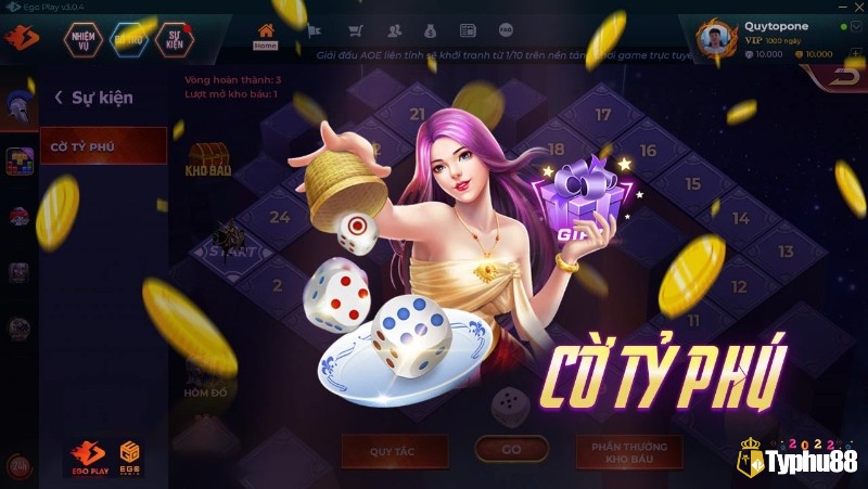 Tìm hiểu thông tin về tựa game cờ tỷ phú 24h