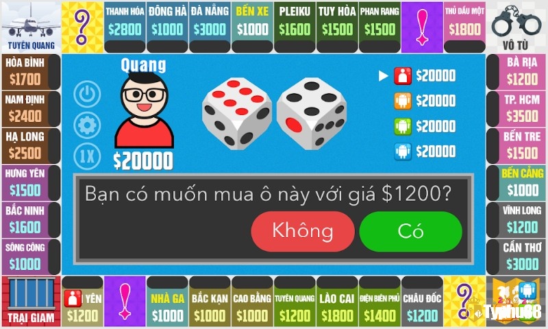 Luật chơi Game cờ tỷ phú tiếng việt như thế nào?