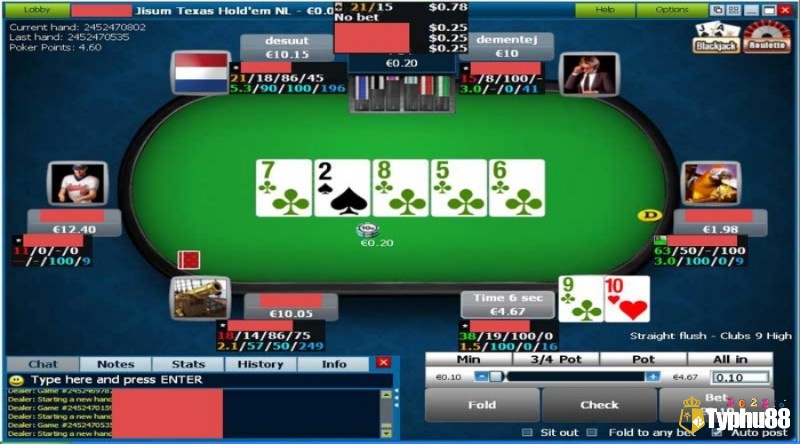 Poker - game table ấn tượng tại mọi nhà cái