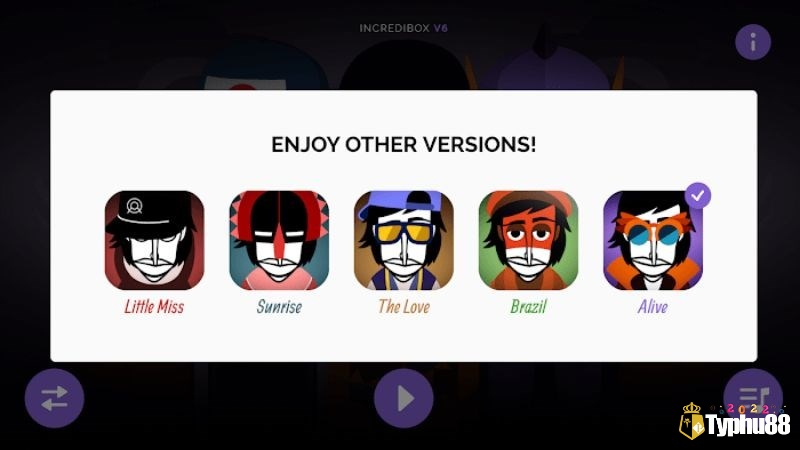 Nhiệm vụ trong game Incredibox là sáng tạo ra các bản nhạc phong phú