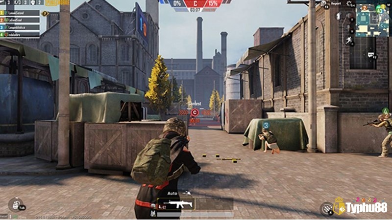 Chơi PUBG mobile chế độ Domination ở góc nhìn thứ 3