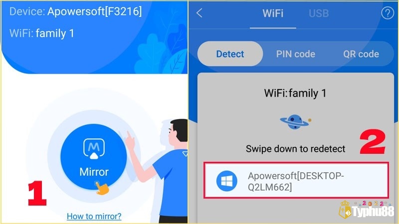 Cách kết nối điện thoại với máy tính để chơi Game qua wifi