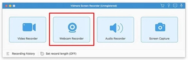 Tiến hành quay màn hình bằng Vidmore Screen Recorder