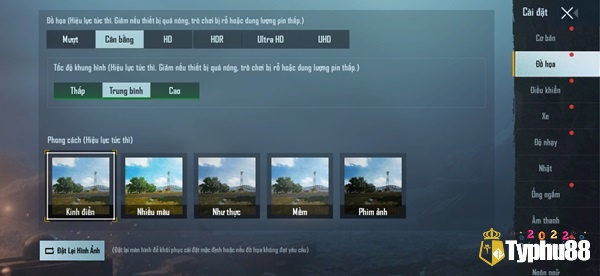 Điều chỉnh đồ họa game PUBG theo cấu hình máy