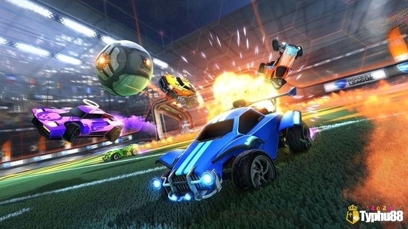 Rocket League còn cung cấp một loạt các sân bóng đa dạng