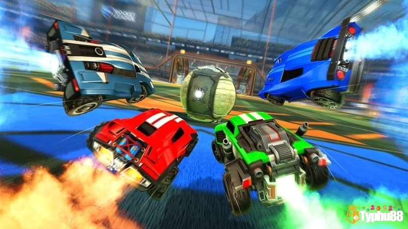 Rocket League mang đến một phong cách đồ họa đơn giản