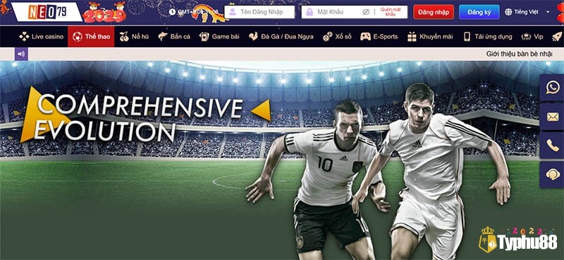 Nhà cái NEO79 mang đến những kèo cược thể thao với tỷ lệ vô cùng hấp dẫn