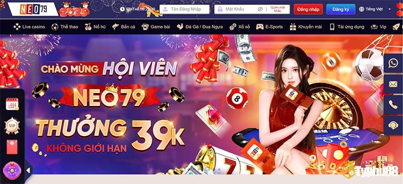 Nhà cái NEO79 là một thương hiệu cá cược trực tuyến uy tín và nổi bật hàng đầu hiện nay
