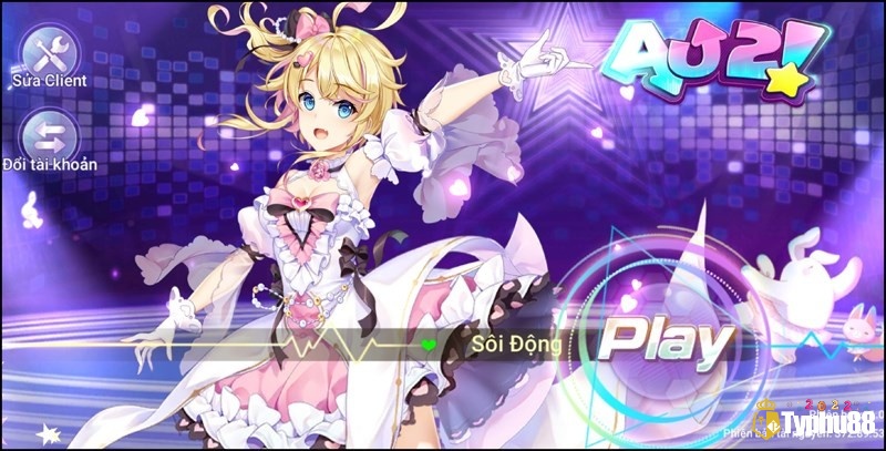 Game Au 2 có lối chơi âm nhạc tập trung vào phản xạ nhanh nhạy của bạn