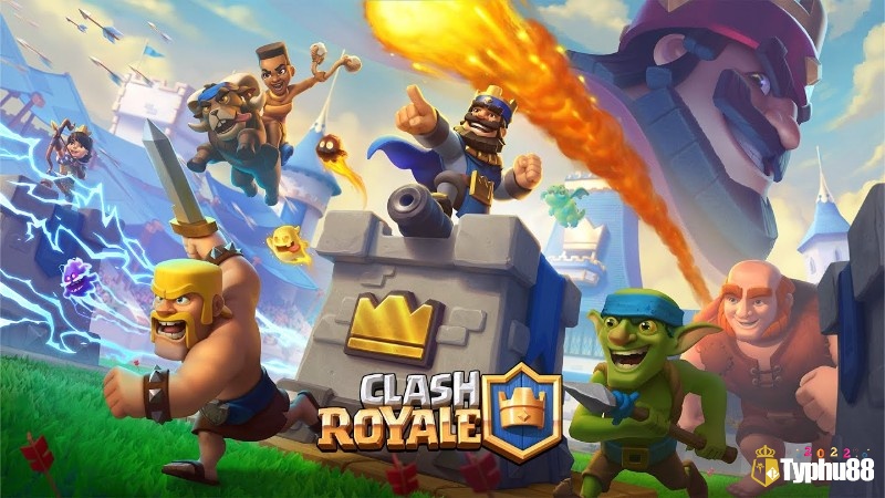 Game hay trên ios Clash Royale