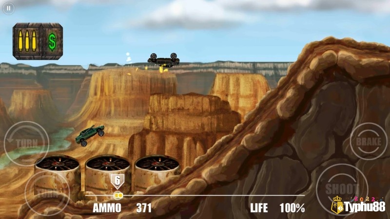 Game Road Warrior với những màn bắn súng đậm chất Mad Max