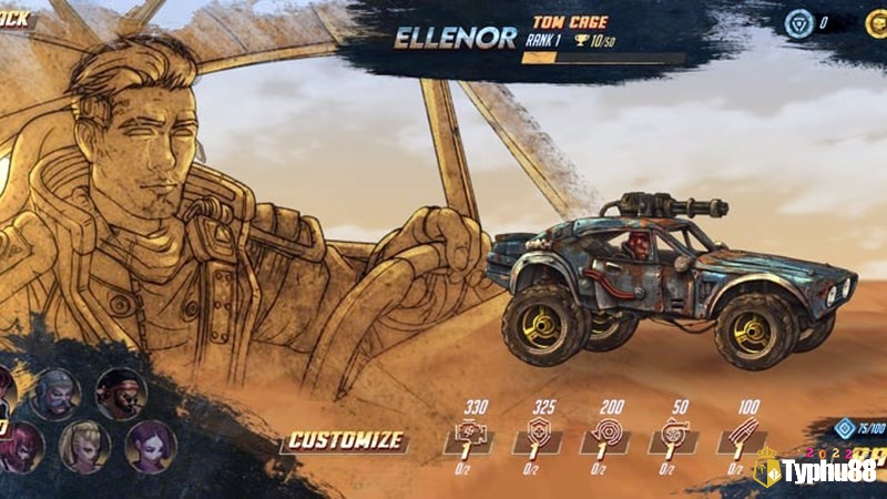 Những chiếc xe trong game đậm chất phá cách của thời kỳ hậu tận thế