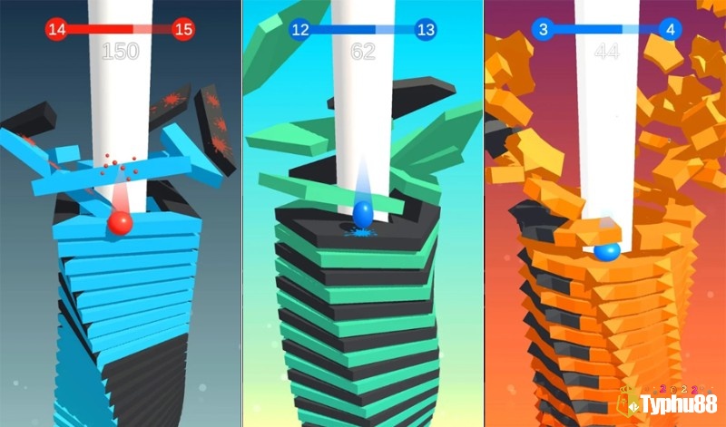 Stack Tower Classic & Stack Jump chinh phục mọi giới hạn