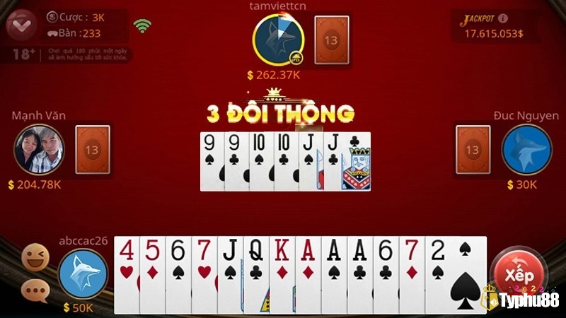 Đừng “hung hăng” khi còn quá nhiều các quân bài lẻ là chiến thuật được cáo cao thủ áp dụng thường xuyên