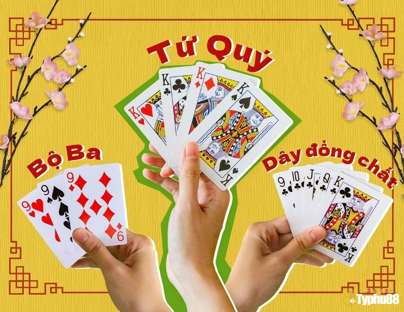Chuẩn bị bộ bài trong tiến lên miền Bắc