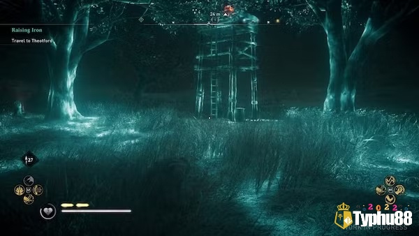 Kết hợp Odin’s Sight, raiding và thám thính bằng quạ Synin để tối ưu lối chơi.