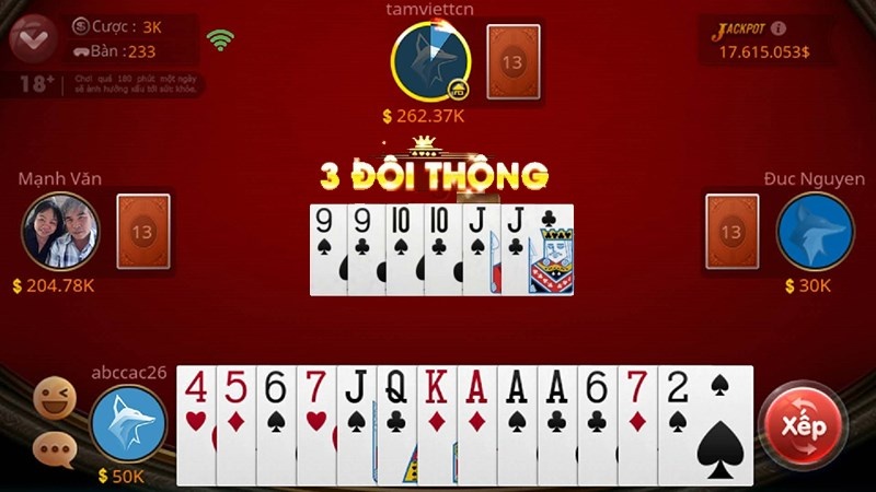 Bài tiến lên miễn phí - Top game tiến lên hay và mẹo chơi tiến lên