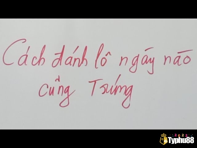 Một trong những cách đánh lô ngày nào cũng trúng phổ biến là phương pháp bắt lô kép và lô xiên
