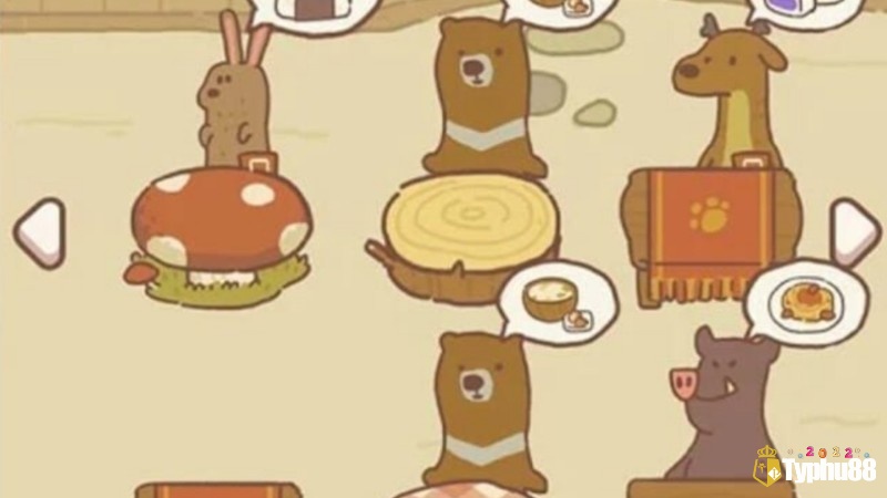 Animal Restaurant có nhiều bạn động vật dễ thương