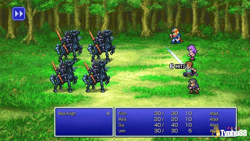 Final fantasy pixel remaster collection với đồ họa pixel art hiện đại với tính năng tự động chiến đấu đặc sắc