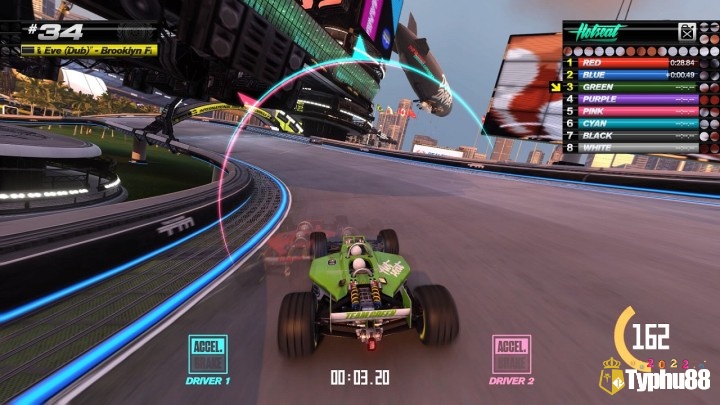 Nếu bạn mê thử thách phản xạ, Trackmania là lựa chọn không thể bỏ qua