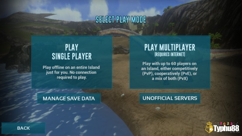 ARK: Survival Evolved có các chế độ chơi đơn và chơi nhiều người đa dạng và hấp dẫn