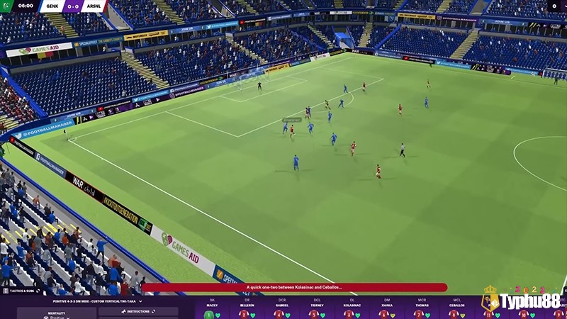 Đồ họa game Football Manager 2021 đẹp mắt và chi tiết với các hiệu ứng đỉnh cao