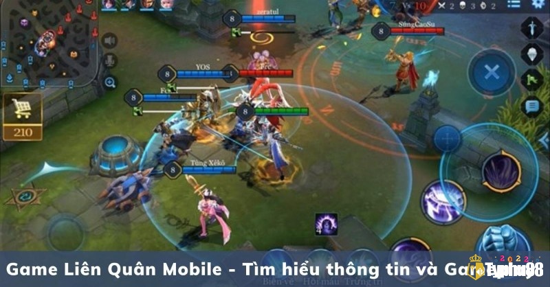 Liên Quân Mobile tối ưu hóa cho di động, với nhịp độ nhanh và cơ chế linh hoạt