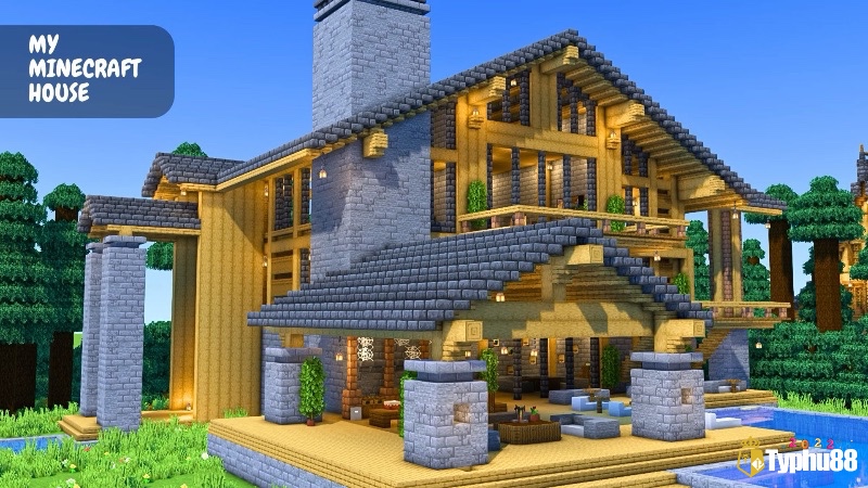 Một ngôi nhà an toàn là nền tảng cho việc sinh tồn và chế tạo trong Minecraft.