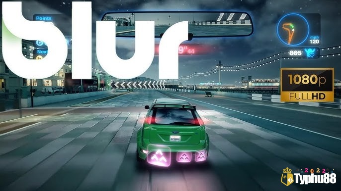 Blur độc đáo khi kết hợp yếu tố đua xe và bắn súng trên đường đua