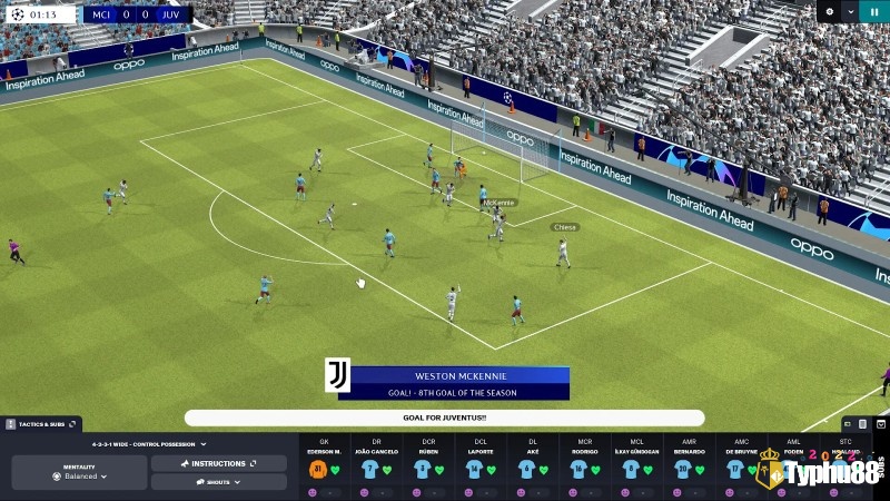 Game người lớn ios Football Manager 2025 Mobile là tựa game quản lý bóng đá iOS hấp dẫn dành cho người mê chiến thuật.