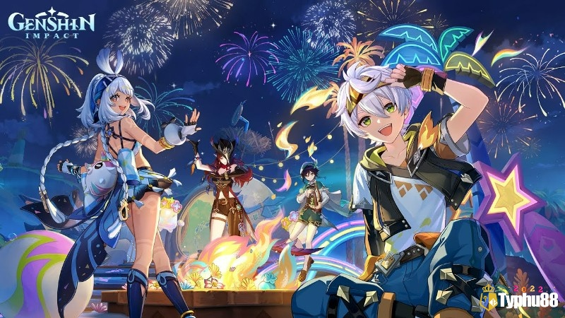 Genshin Impact mang đến thế giới mở rộng lớn, đồ họa anime tuyệt đẹp và hệ thống chiến đấu nguyên tố độc đáo
