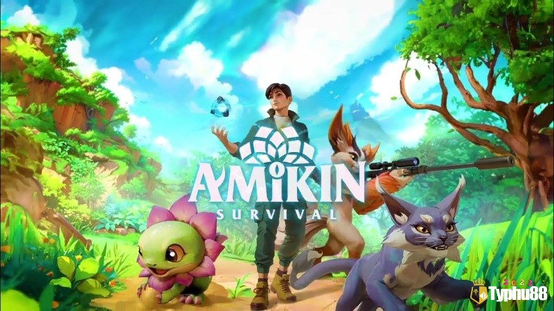 Xây dựng căn cứ và nuôi dàn thú cưng dễ thương trong game nuôi thú ảo iOS Amikin Survival