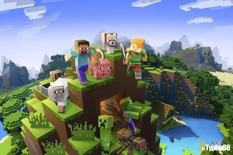 Game online nhẹ Minecraft và Roblox mang đến thế giới sáng tạo, dễ dàng chạy trên máy yếu.