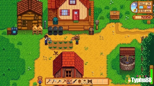 Stardew Valley co-op cùng bạn bè, nhẹ nhàng và phù hợp PC đời cũ.