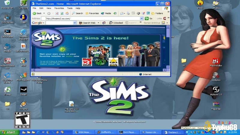 The Sims 2 là tựa game mô phỏng có lối chơi vô cùng hấp dẫn và chân thực