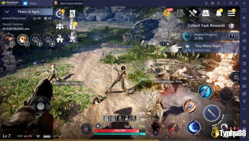 Đồ họa chân thực trong game Black Desert Mobile cùng hệ thống tùy chỉnh nhân vật chi tiết hàng đầu
