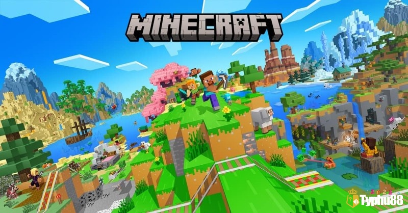Tự do xây dựng và khám phá thế giới khối vuông sáng tạo không giới hạn trong Minecraft