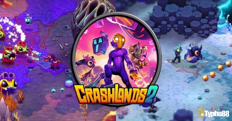 Phiêu lưu liên hành tinh với lối chơi chế tạo và xây dựng độc đáo trong game Crashlands